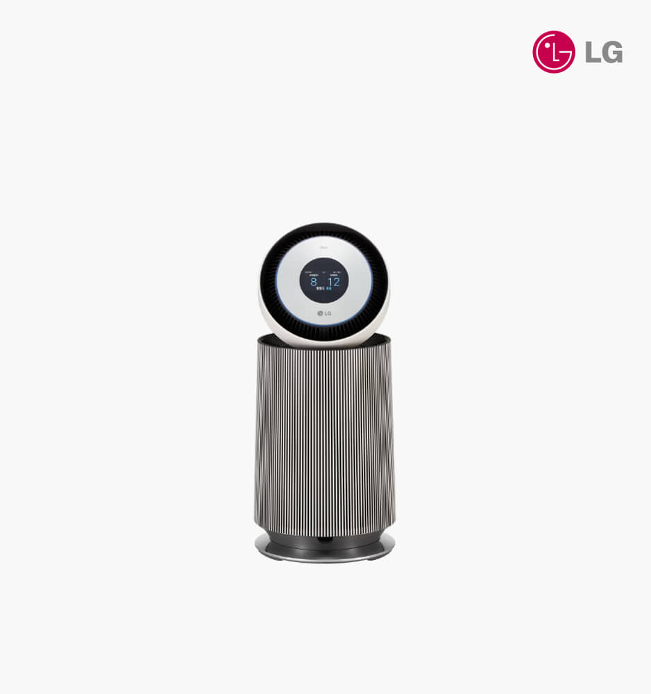 LG 퓨리케어 오브제컬렉션 360° 공기청정기 알파 UP (일반 필터) AS203NS3A